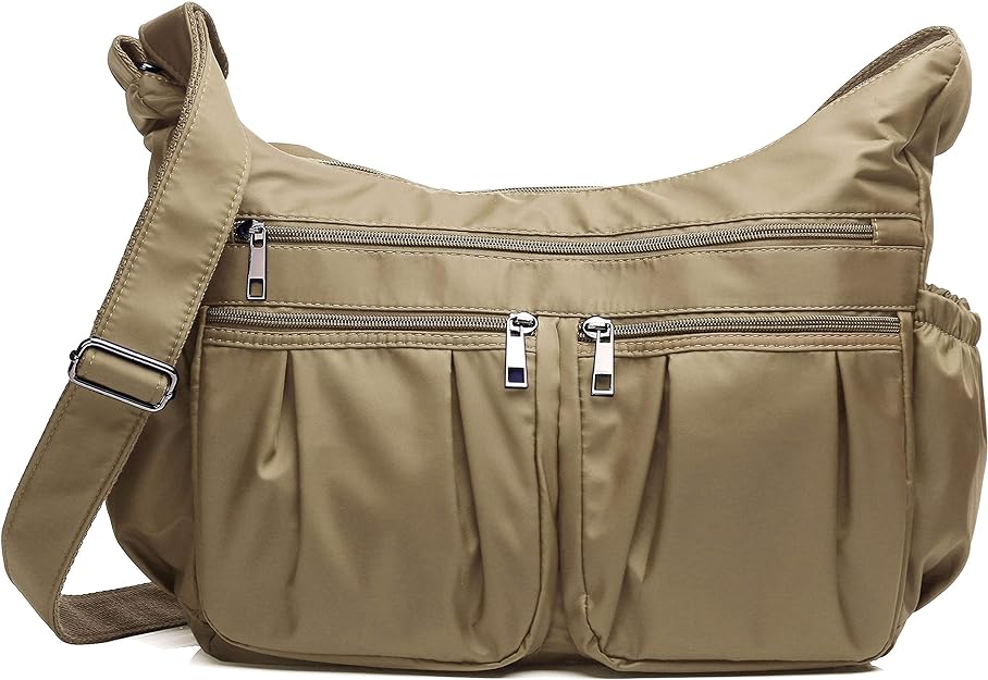 VOLGANIK ROCK CROSSBODY  PURSE FOR WOMEN LIGHTWEIGHT WATERPROOF NYLON