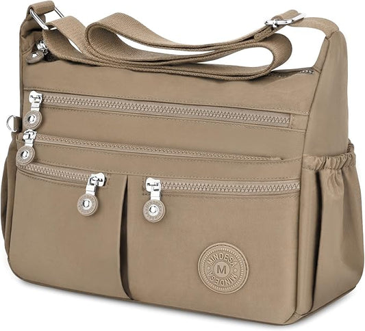 NYLON CROSSBODY WOMEN'S BAG WATERPROOF LIGHTWEIGHT